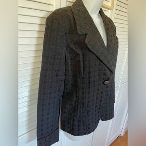 Coldwater Creek Black Blazer Jacket Size 14